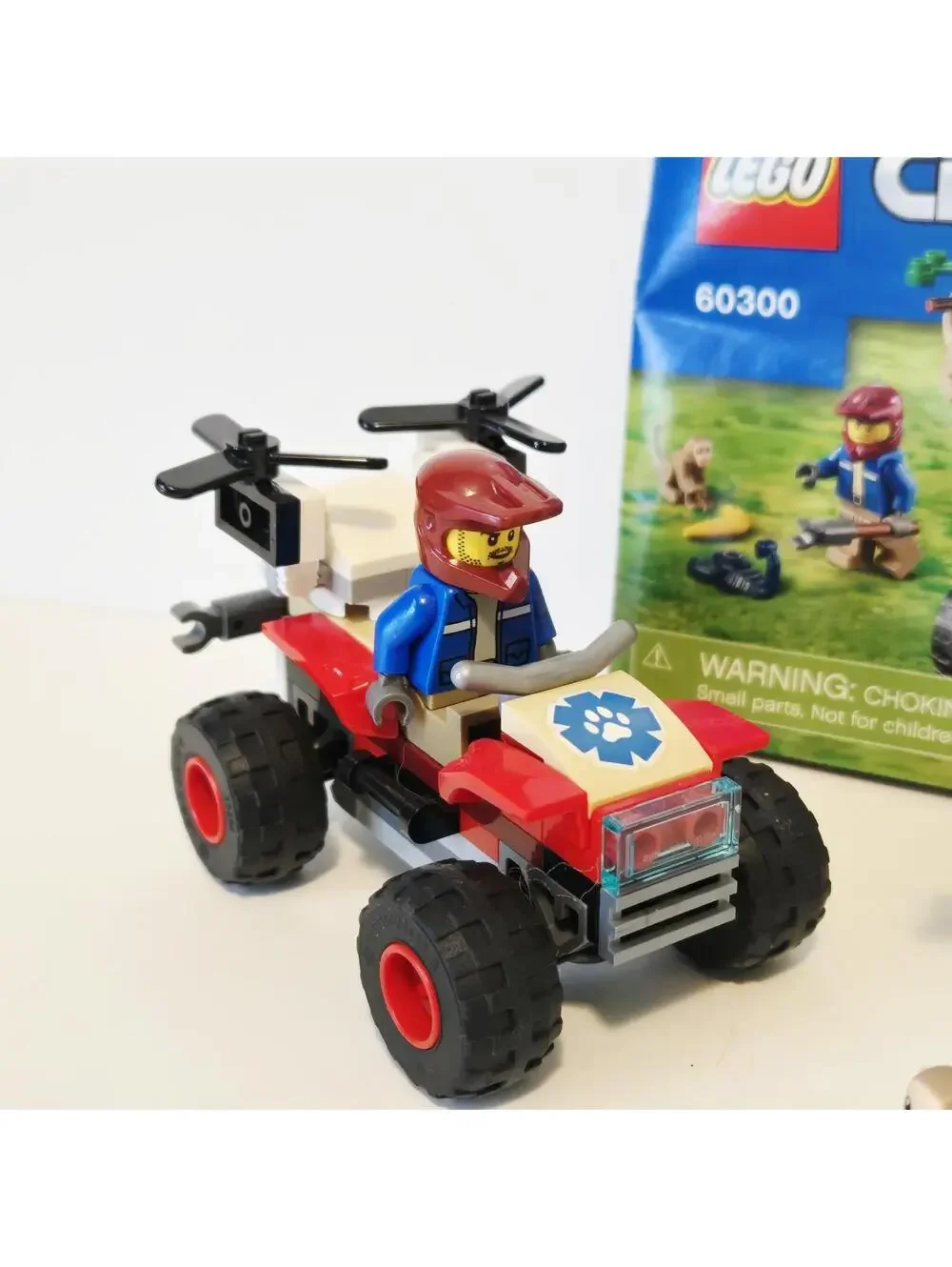 LEGO 60300 City Wildlife Rescue ATV, Drone, Tree, Monkeys, Scorpion, And Manuel